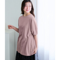 【汗染みしにくい】ランタンスリーブチュニック 大きいサイズ