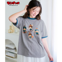 【モンチッチ】プリントTシャツ 大きいサイズ