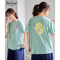 【水森亜土】ゆったりプリントTシャツ 大きいサイズ