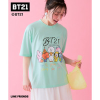 【BT21】ゆるシルエットTシャツ 大きいサイズ