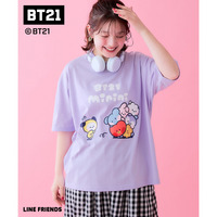 【BT21】ゆるシルエットTシャツ 大きいサイズ