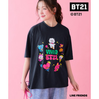 【BT21】ゆるシルエットTシャツ 大きいサイズ