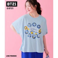 【BT21】ゆるシルエットドルマンTシャツ 大きいサイズ