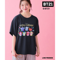 【BT21】ゆるシルエットドルマンTシャツ 大きいサイズ