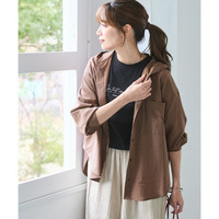 【ドライワッシャー】フード付シャツ（吸汗速乾） 大きいサイズ