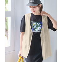 ノーカラージレ（薄手素材） 大きいサイズ