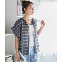 選べるプリントシアーブラウス 大きいサイズ