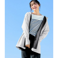 Aライン指穴付きUVパーカー（UVカット・接触冷感）「まとう日陰服」 大きいサイズ