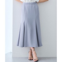 美極とろみ素材マーメイドスカート（しわになりにくい・洗濯機OK） 大きいサイズ
