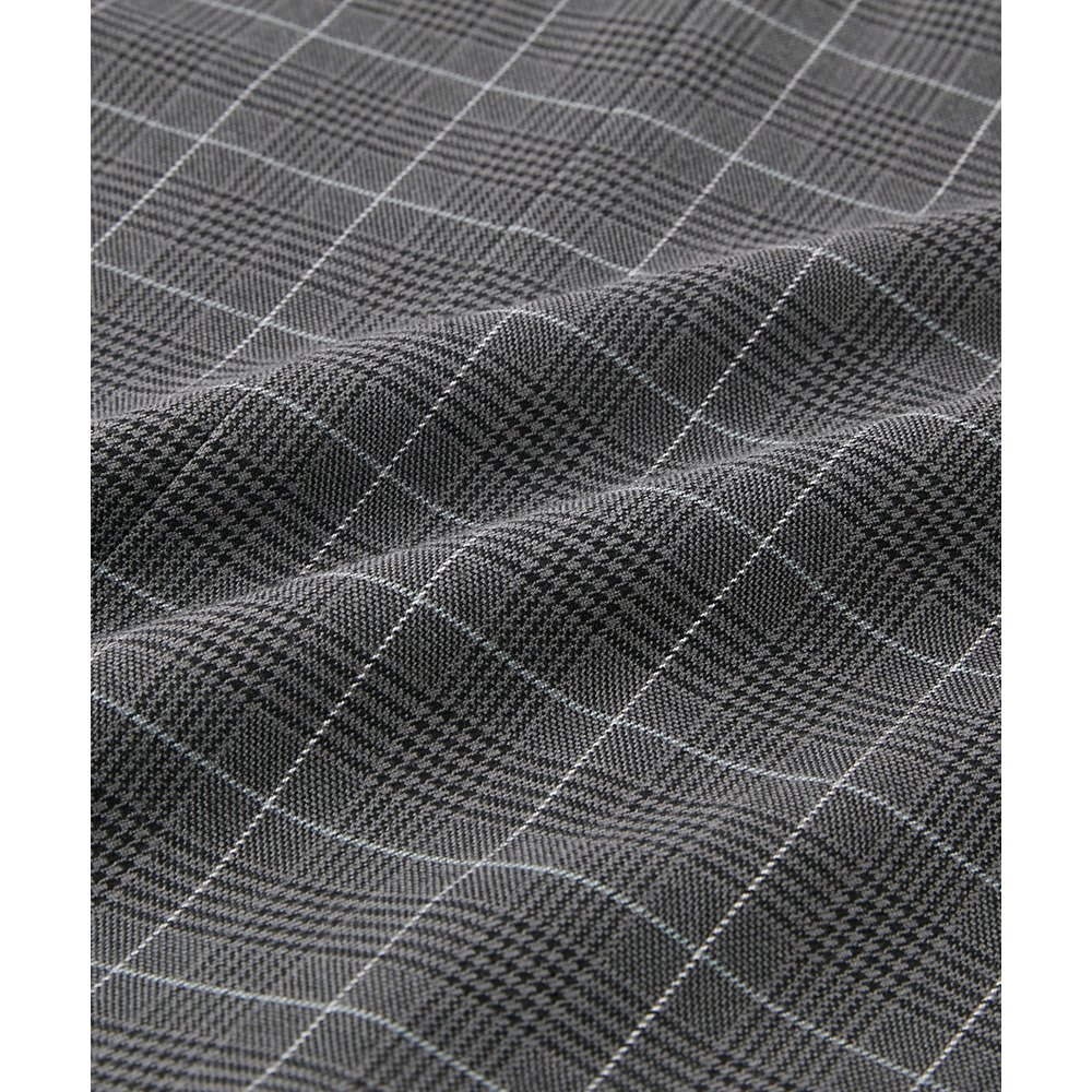 【あったか裏起毛】袖ゴールドボタンプルオーバーブラウス(しわになりにくい・ストレッチ・保温性) 大きいサイズ23