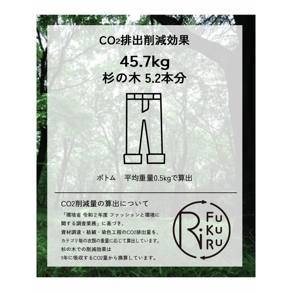 日本製 ストライプ地柄レギンスパンツ（RiFUKURU）3