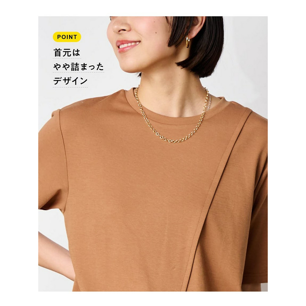 大きいサイズ　綿100％シルケットデザインTシャツ8