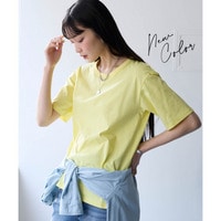 綿100%汗染みしにくいクルーネック5分袖Ｔシャツ　大きいサイズ