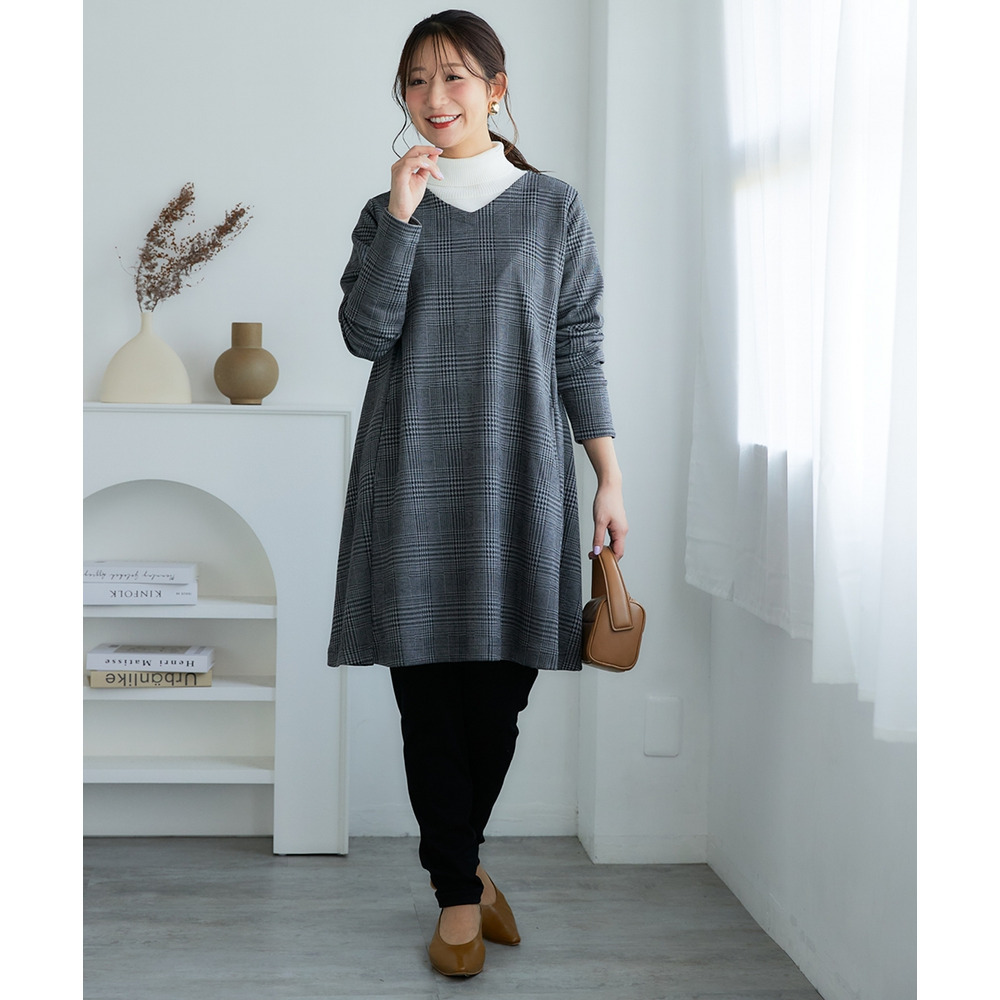 ジャガードカットソーチュニック(OtonaSMILE) 大きいサイズ21