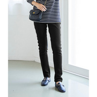 （MO-FU POKA）裏シャギーストレートパンツ（ゆったり太もも）（股下68ｃｍ） 大きいサイズ