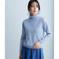 洗えるタートルネックニット【毛玉になりにくいふんわりもちもち素材】 大きいサイズ