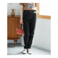 大きいサイズ プチハイウエストギャザーデザインストレッチテーパードパンツ（ゆったりヒップ）