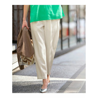 タックテーパードパンツ【OtonaSMILE】　大きいサイズ