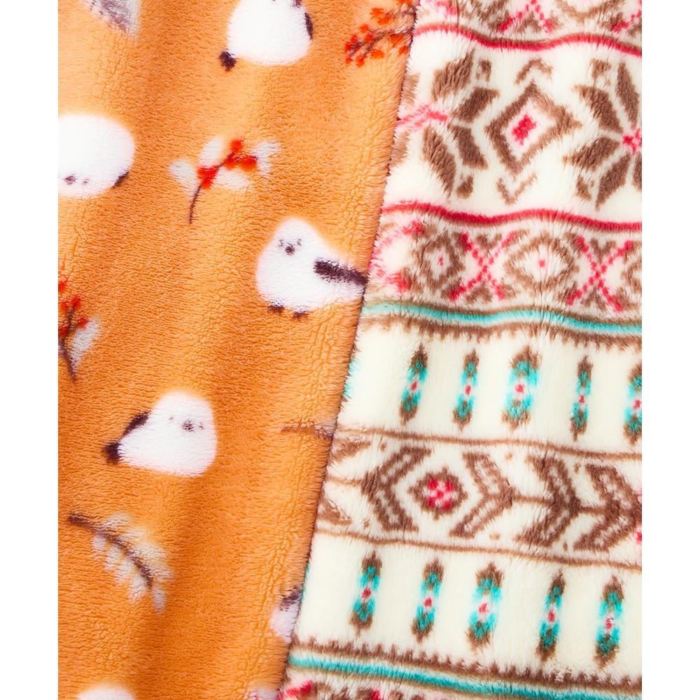 【大きいサイズ】まるで毛布!プレミアムマイヤールームロングベスト25