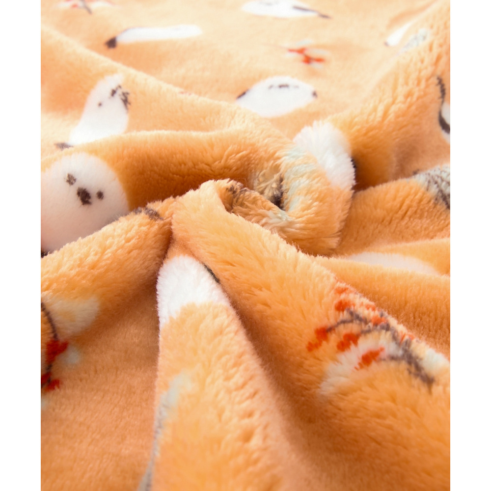 【大きいサイズ】まるで毛布!プレミアムマイヤールームロングベスト26