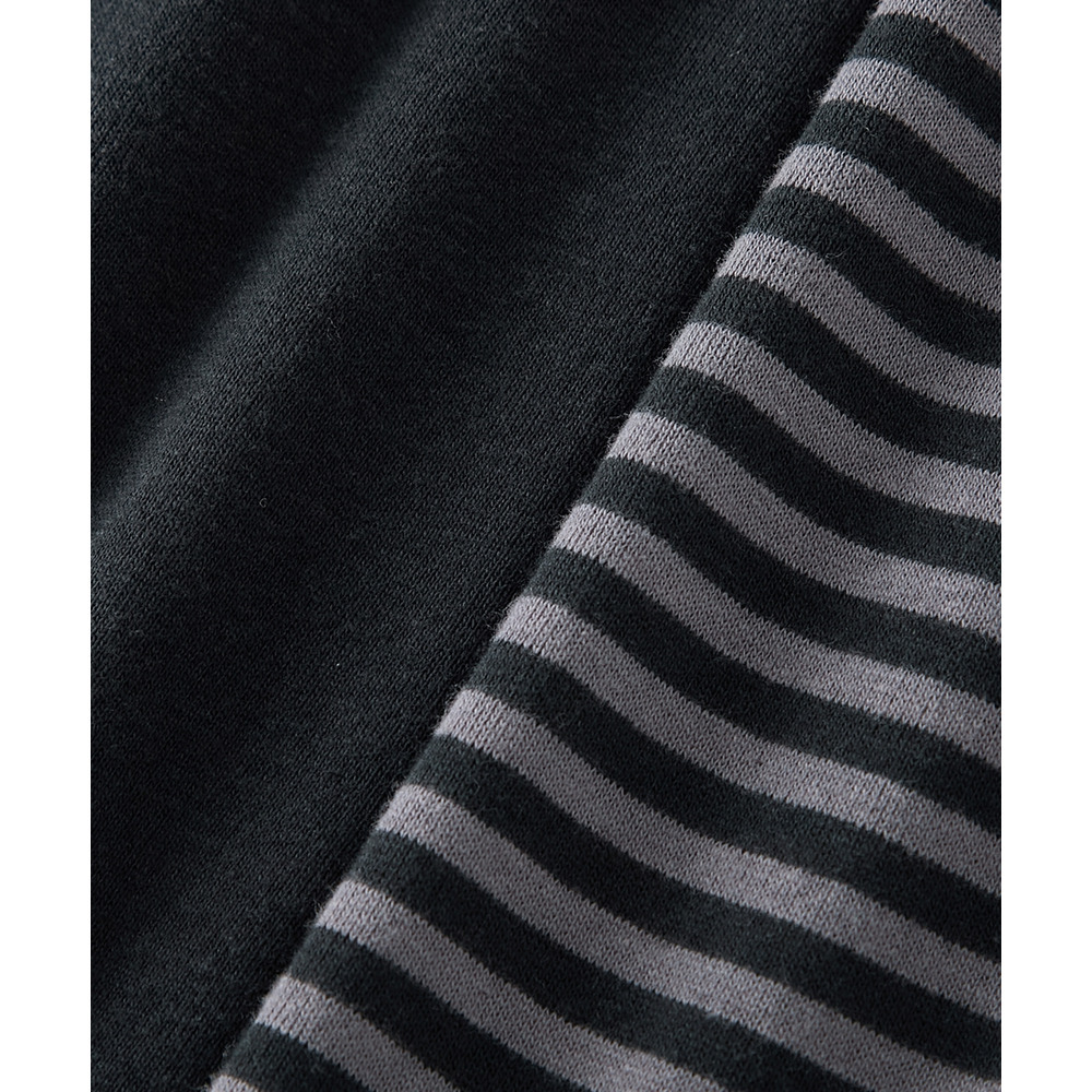 綿100%タートルネック長袖インナー2枚組20