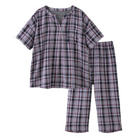 綿100%ダブルガーゼ　ルームウェア上下セット