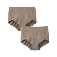 素肌にやさしい綿混コーディネートショーツ２枚組