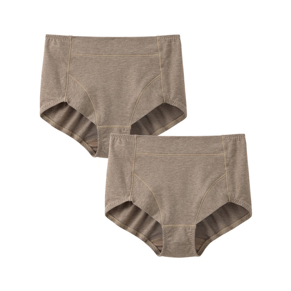 素肌にやさしい綿混コーディネートショーツ2枚組1