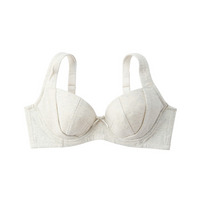 素肌にやさしい綿混リフトアップブラジャー