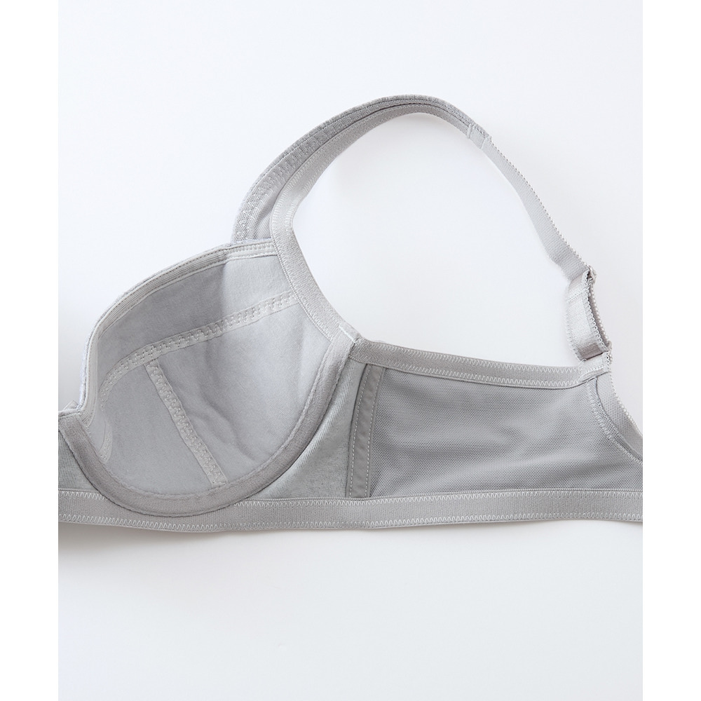 素肌にやさしい綿混リフトアップブラジャー21