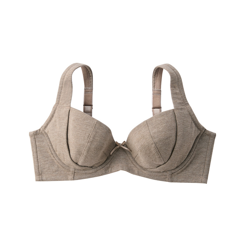 素肌にやさしい綿混リフトアップブラジャー1