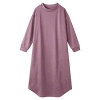 ３秒ルームワンピース（裏シャギー・長袖プチハイネック）【１枚から買える！】