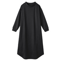 ３秒ルームワンピース（裏シャギー・長袖プチハイネック）【１枚から買える！】