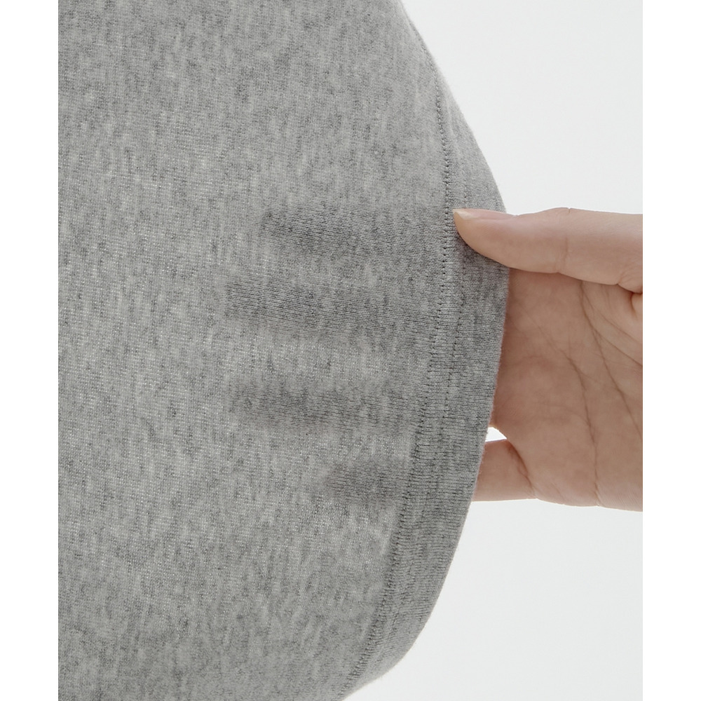 綿100%汗取りパッド付丈長め5分袖インナー2枚組20