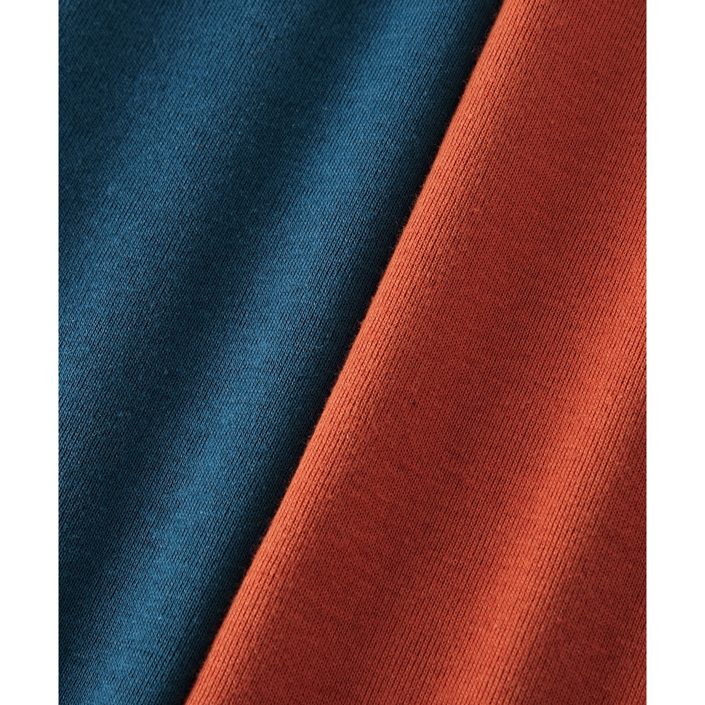 綿100%ロング丈長袖インナー2枚組23