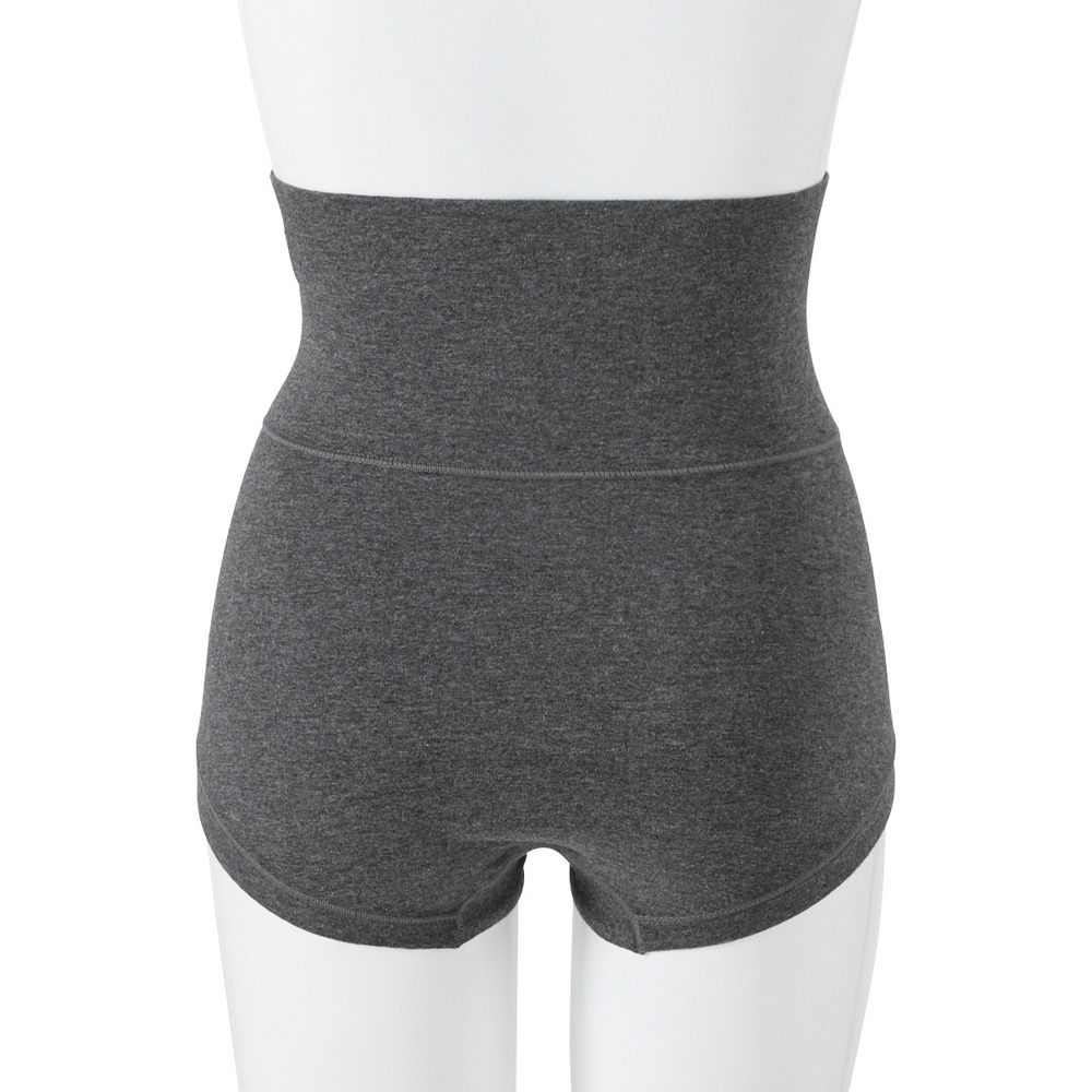 綿混ストレッチ はらまき付お腹らくちんショーツ3枚組13
