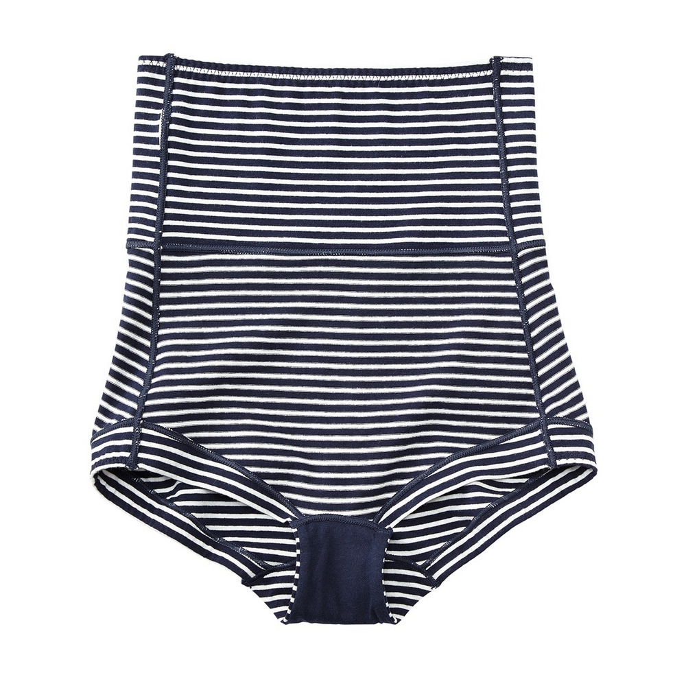 綿混ストレッチ はらまき付お腹らくちんショーツ3枚組16