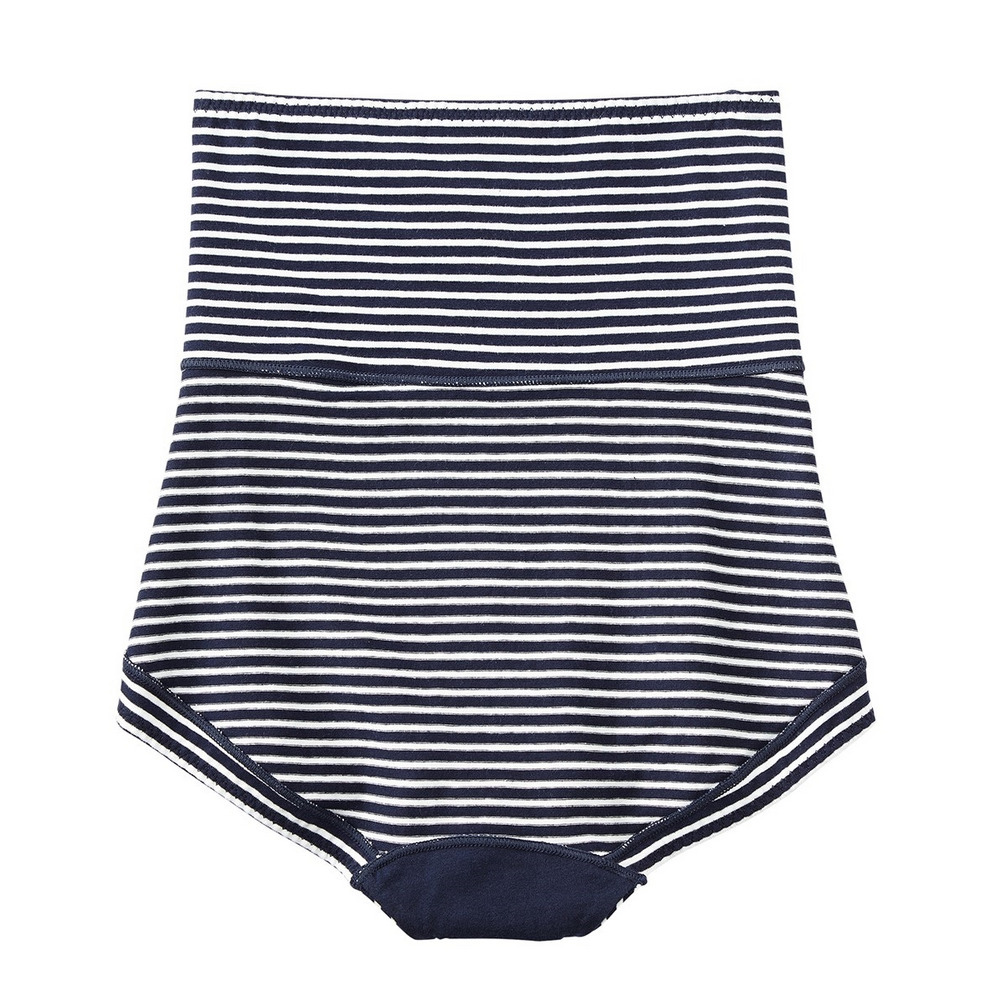 綿混ストレッチ はらまき付お腹らくちんショーツ3枚組17