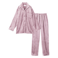 ふわぬくプレミアムフランネル前開きシャツパジャマ