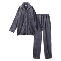 ふわぬくプレミアムフランネル前開きシャツパジャマ