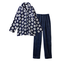 ふわぬくプレミアムフランネル前開きシャツパジャマ