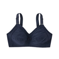 綿混ノンワイヤー安定ブラジャー