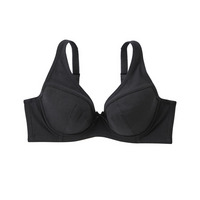 素肌にやさしい綿混フルカップブラジャー