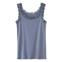 綿100％レースタンクトップ【1枚から買える！】