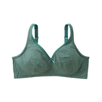 素肌にやさしい綿混フルカップノンワイヤーブラジャー