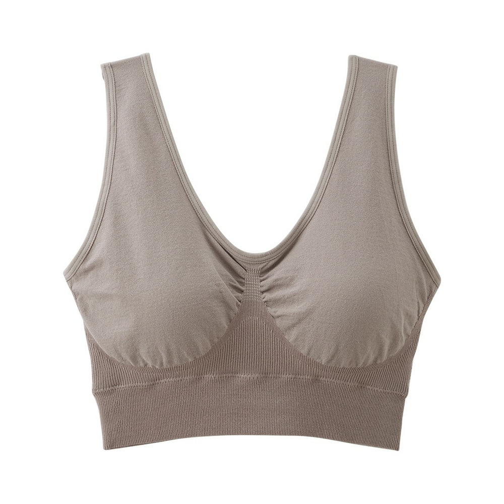 n,for24 いつでも着られるストレッチナイトブラジャー(綿混素材)1