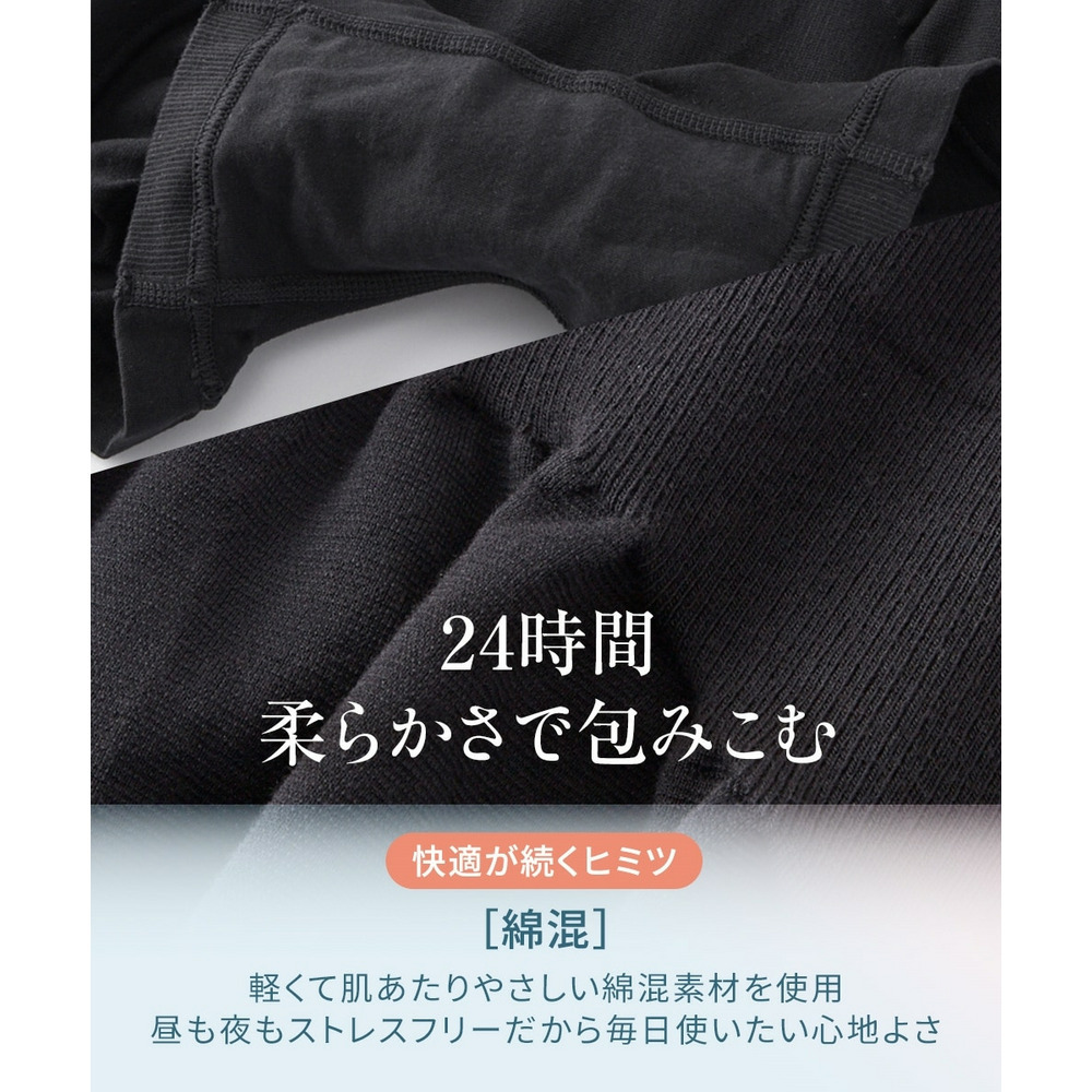 n,for24 いつでも着られるショーツガードル(綿混素材)4