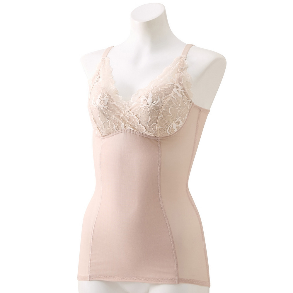 毎日フィット!ノンワイヤーサポートボディシェイパー(トリンプ)16