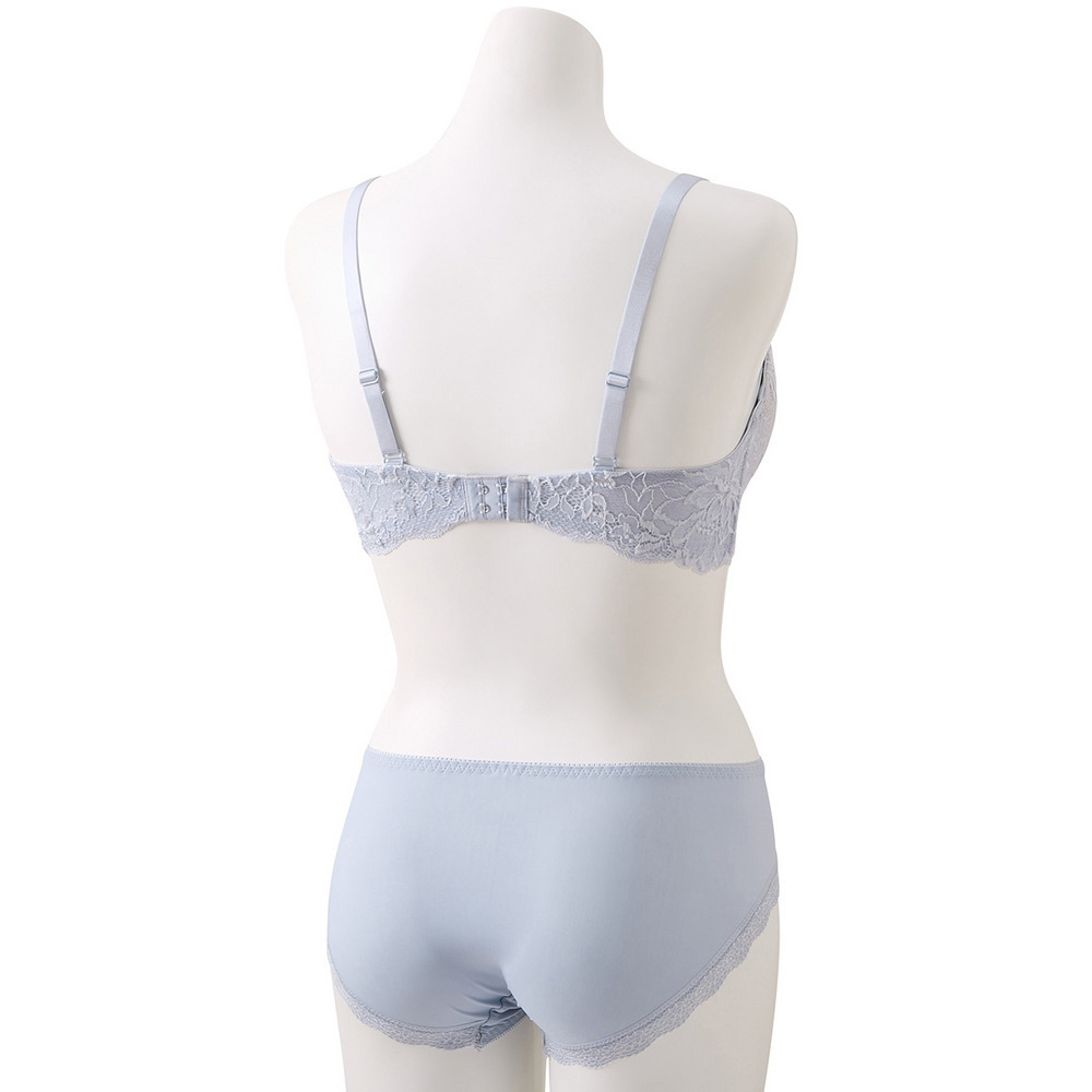 ノンワイヤーMの谷間ブラジャーショーツセット(Mの谷間)(トリンプ)17