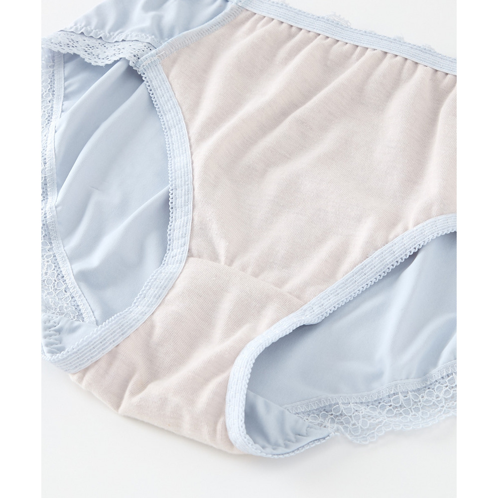 ノンワイヤーMの谷間ブラジャーショーツセット(Mの谷間)(トリンプ)22